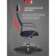 Кресло VB_EChair-655/SL/BL TTW сетка/ткань черный хром