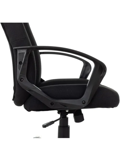 Кресло БР Комус Мебель EChair 665 ткань,черный,пластик