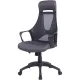 Кресло BN_Hg_EChair-578 TC сетка/ткань черный, пластик черный
