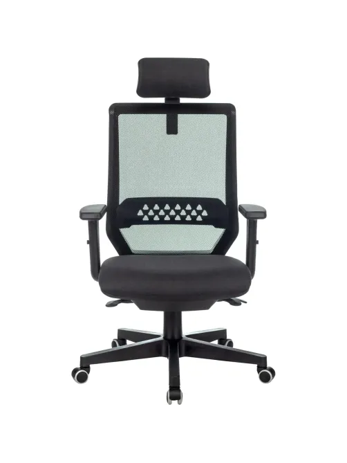 Кресло VB_Бюрократ для руковод Expert TW-01 38-418 черн сетка/ткань пластик