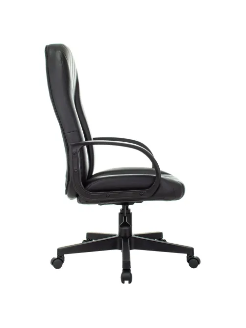 Кресло VB_Echair-658 PU кожзам черный пластик
