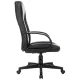 Кресло VB_Echair-658 PU кожзам черный пластик