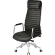 Кресло BN_Fc_Руководителя Echair-528 ML кожа черная, алюминий
