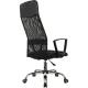 Кресло VB_EChair-510 TW сетка/ткань черный хром