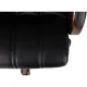 Кресло VB_ Бюрократ T-9932W-LOW-Eco черн. экокожа низ.спин крест.мет/дерево