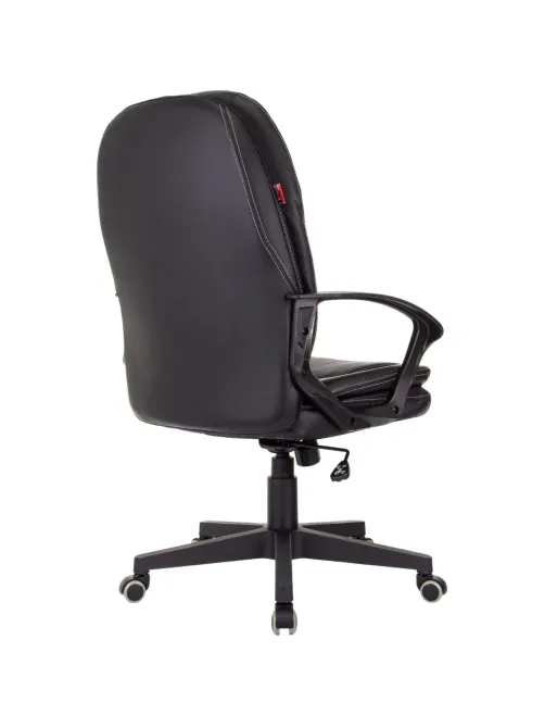 Кресло VB_EChair 668 PU черный эко.кожа крестов. пластик