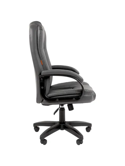 Кресло VT_Chairman 600LT чер.пласт экопремиум серый