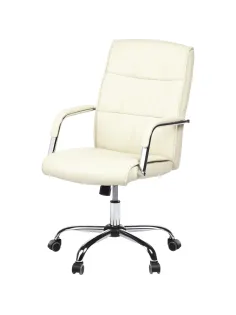 Кресло BN_SH_EChair-509 TPU к/з бежевый хром