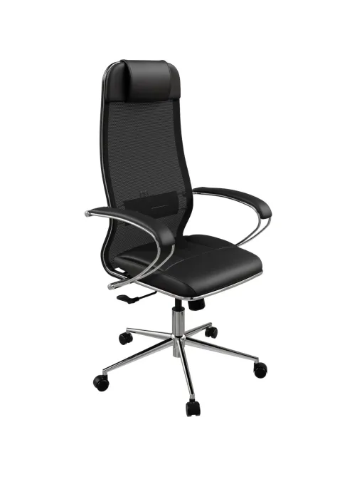 Кресло МТ_ErgoLife Set 5/подл.131/осн.Synchro 052 Черный z476.16.1.403