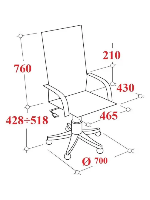 Кресло MT_EChair SU-B-8 сетка/ткань синий подл.130/осн.001