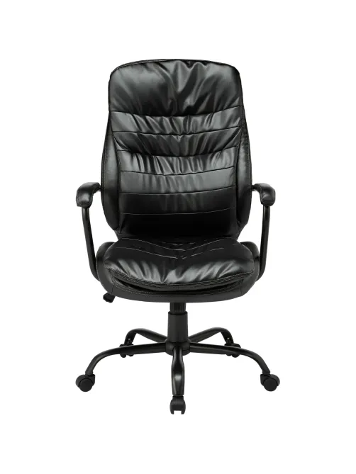 Кресло BN_Dp_EChair-559 TPU кожзам черный, металл черный