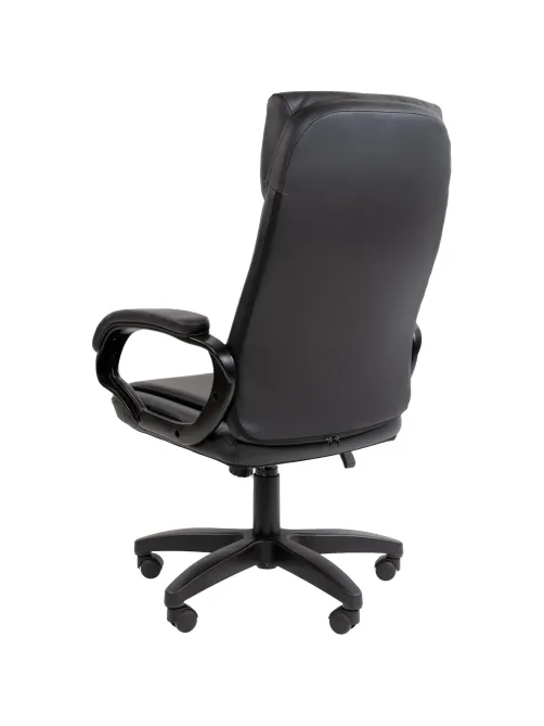Кресло VT_Chairman 794LT чер.пласт экокожа черная