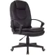 Кресло VB_EChair 668LT PU черный эко.кожа крестов. пластик