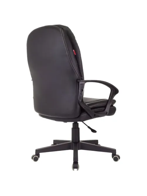 Кресло VB_EChair 668LT PU черный эко.кожа крестов. пластик