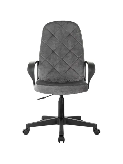 Кресло VB_EChair 602LT серый Light-19 крестов. пластик