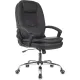 Кресло VB_EChair 668 TPU/SL черный экокожа крестов.металл хром