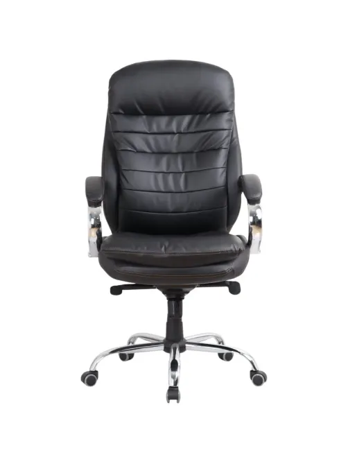 Кресло BN_SH_EChair-515 MPU кожзам черный, хром