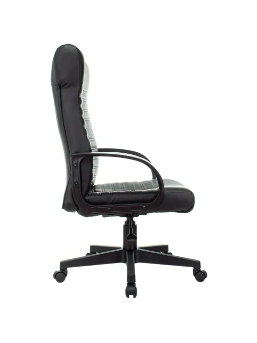 Кресло VB_Echair-657 PU кожзам черный пластик
