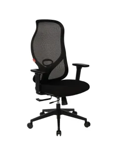 Кресло BN_Zm_EChair-603 MC сетка/ткань, черный