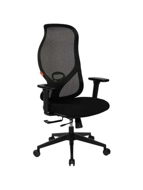 Кресло BN_Zm_EChair-603 MC сетка/ткань, черный