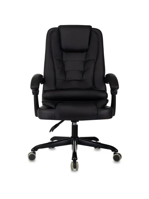 Кресло БР Комус Мебель EChair 564 экокожа,черный, металл
