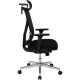 Кресло BN_Zm_EChair-500 MC сетка/ткань, черный хром
