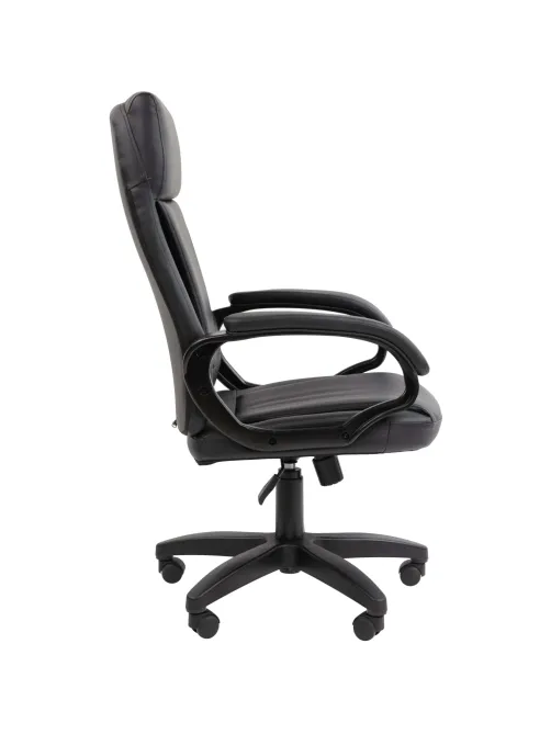 Кресло VT_Chairman 794LT чер.пласт экокожа черная