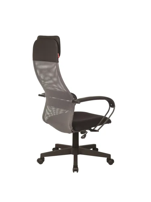 Кресло VB_EChair-655 TTW_DG TTW сетка/ткань серый, пластик
