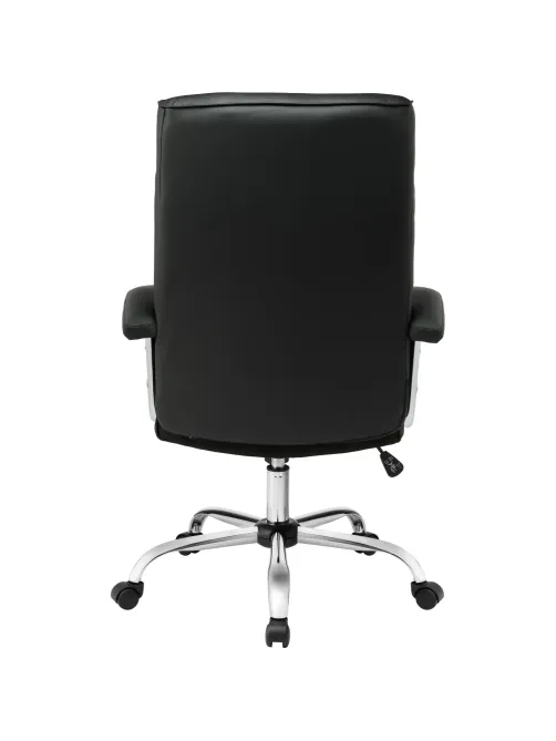 Кресло BN_Dt_EChair-586 TPU экокожа  черный, хром