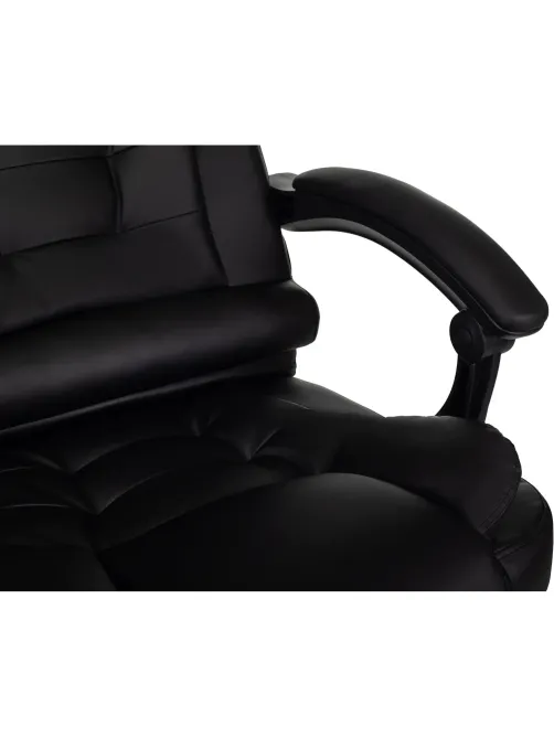 Кресло БР Комус Мебель EChair 564 экокожа,черный, металл