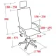 Кресло VB_EChair 663 TC-H/SL черный TW-01 38-418 сетка/ткань