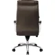 Кресло BN_Fc_Руководителя Echair-534 TL кожа коричневая, хром