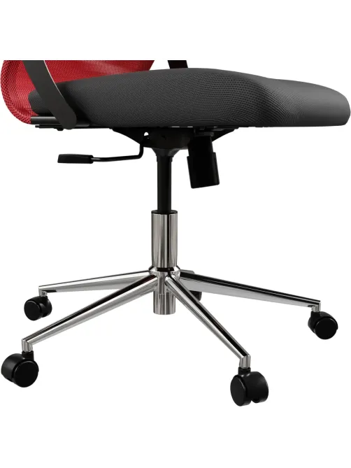 Кресло МТ_SU-B-8/Sit 8 B1-8U подл.158/осн.009 красный/черный zDC.2F.1.2A2