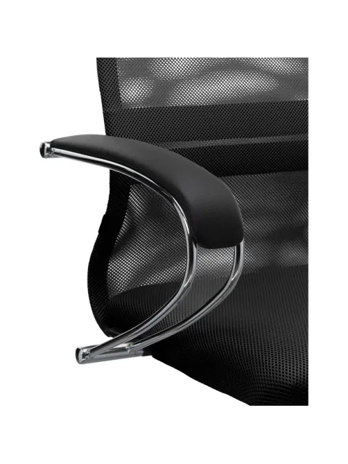 Кресло MT Комус Мебель Easy Chair 675 сетка/ткань,черный,хром