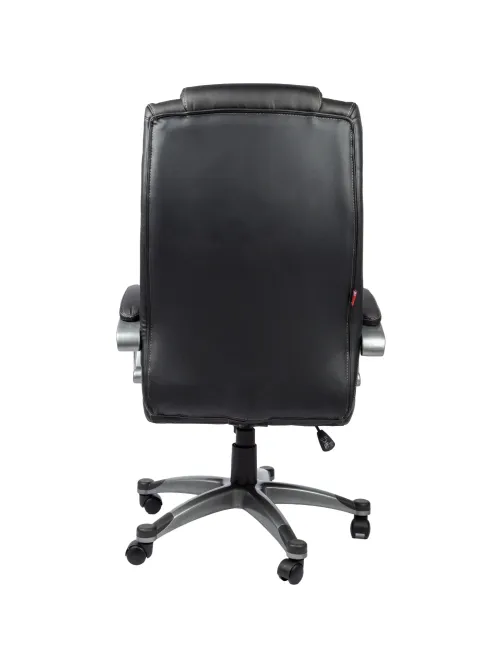 Кресло BN_Dp_Руководителя EChair-604 RT рецикл.кожа черная,