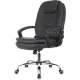 Кресло VB_EChair 668 TPU/SL черный экокожа крестов.металл хром