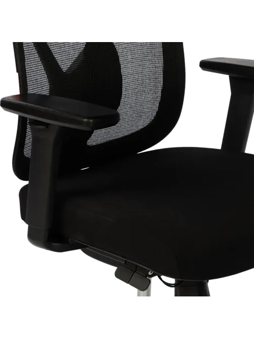 Кресло BN_Zm_EChair-500 MC сетка/ткань, черный хром