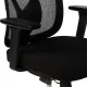 Кресло BN_Zm_EChair-500 MC сетка/ткань, черный хром