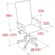 Кресло BN_Dt_EChair-561 TR рец. кожа черная, хром