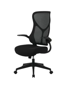 Кресло BN_Hg_EChair-635 TC сетка/ткань черный