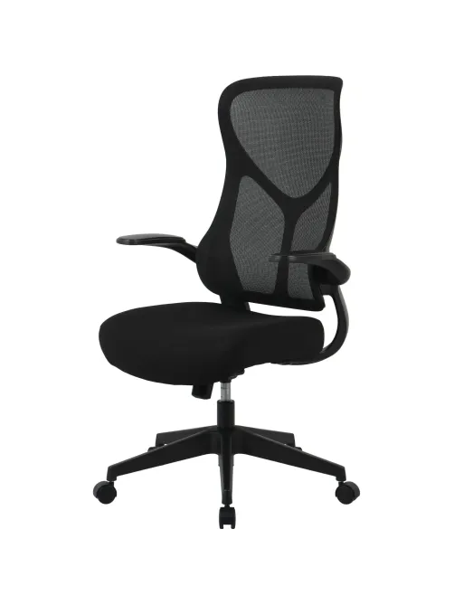 Кресло BN_Hg_EChair-635 TC сетка/ткань черный