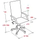 Кресло МТ_SU-B-8/подл.131/осн.009 Черный zDA.16.1.2A2