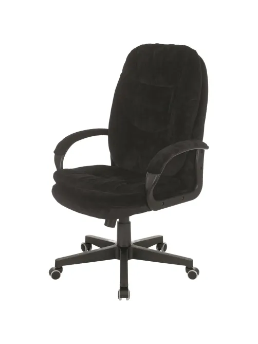 Кресло VB_Бюрократ CH-868N Fabric черный Light-20 крест. пластик