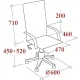 Кресло BN_Sp_EChair-590 TC ткань черный, хром