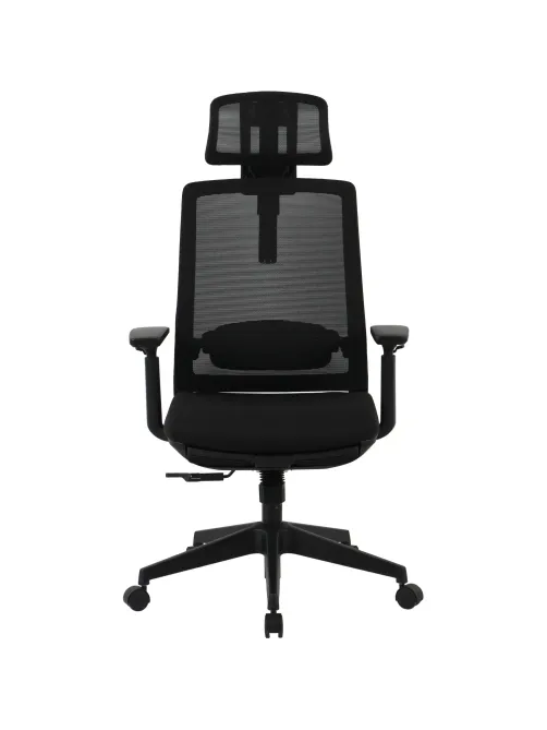 Кресло BN_Hg_EChair-520 STC сетка/ткань черный, пластик