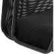 Кресло ТЧ Комус Мебель Easy Chair 619, сетка/экокожа, черный, хром