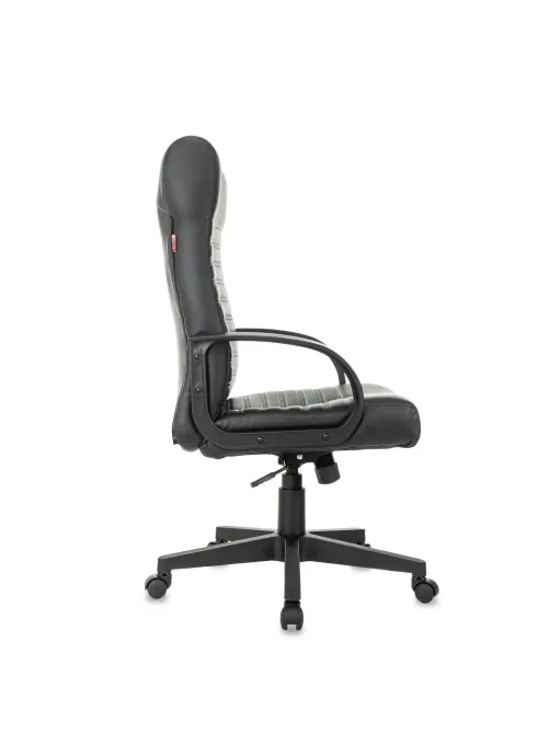 Кресло БР Комус Мебель Echair 659, экокожа, черн, пластик