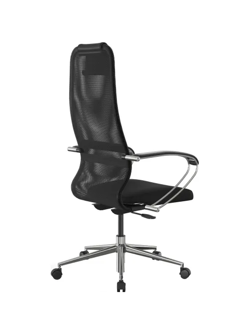 Кресло MT Комус Мебель Easy Chair 675 сетка/ткань,черный,хром
