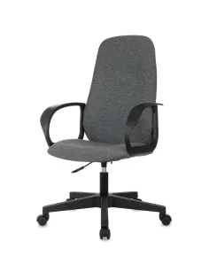 Кресло БР Комус Мебель EChair 660 ткань,серый,пластик