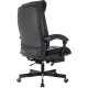 Кресло VB_EChair 624 PU PM черный эко.кожа  подст.для ног